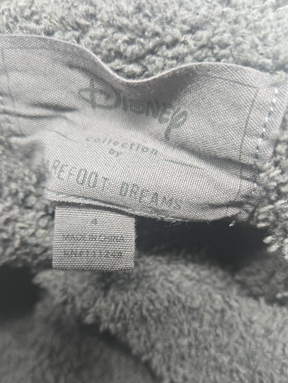 Disney Barefoot Dreams Hoodie Gray Mickey Graphic Hoodie - Picture 3 of 12